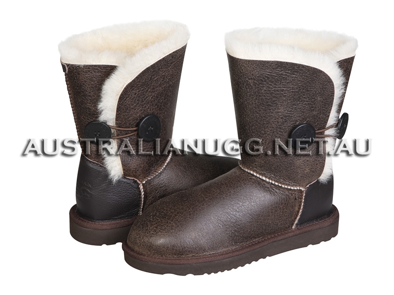 AUSTRALIAN UGG ORIGINAL Nappa Twin Button Short ugg boots