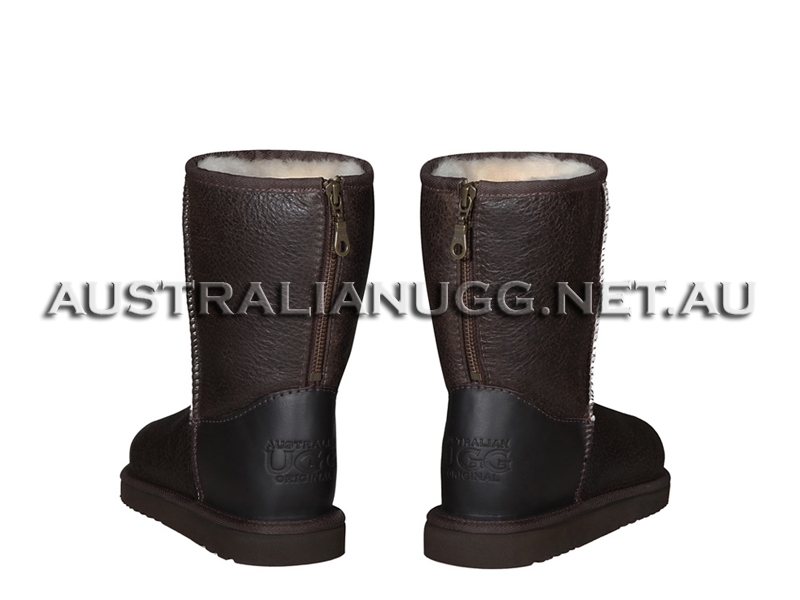 AUSTRALIAN UGG ORIGINAL Nappa Short Zipper ugg boots